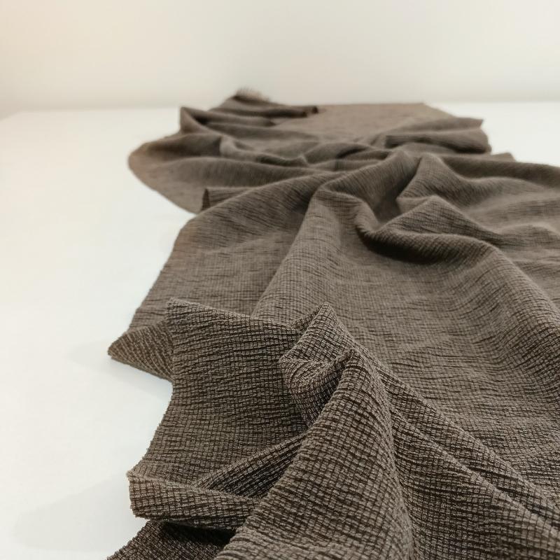 Zara%20Kahve%20Dokulu%20Krep%20Kumaş%20-%20En:140cm%20Boy:55cm