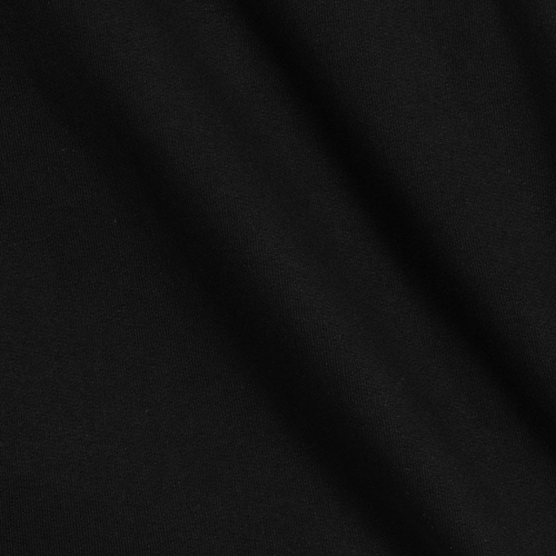 Siyah 2 İplik Şardonlu Penye Kumaş