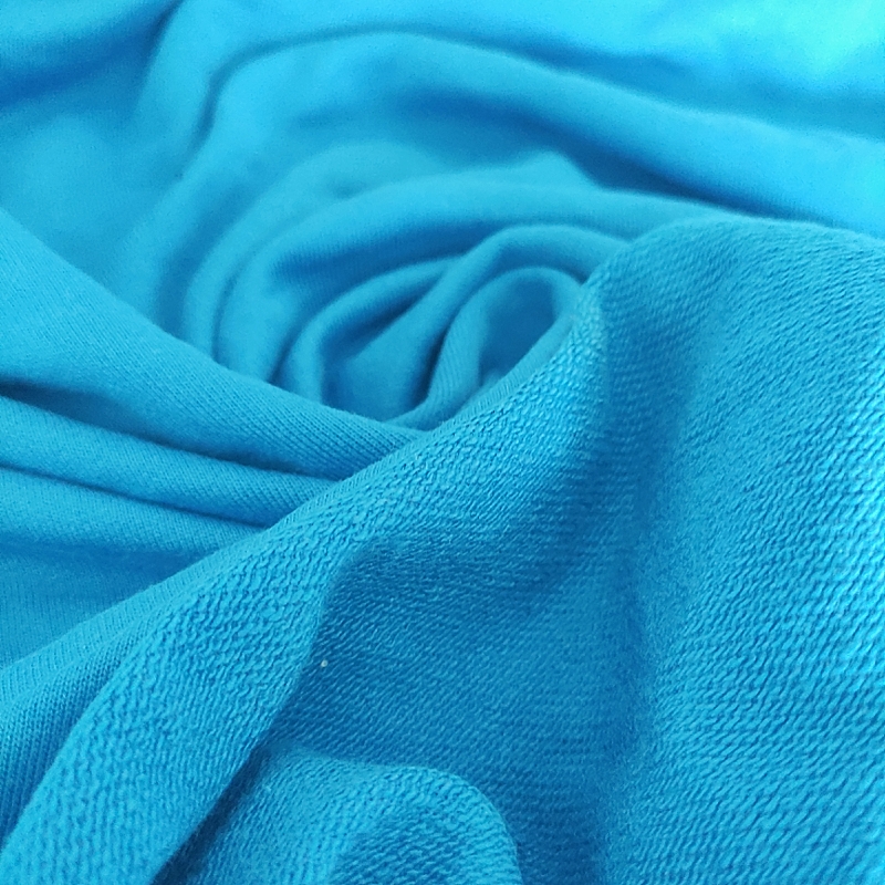 Mavi Üç İplik Penye Kumaş - En:200cm