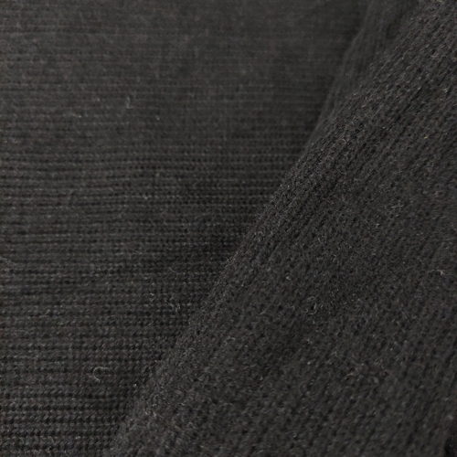 Zara Siyah Yazlık Örgü Triko Penye Kumaş