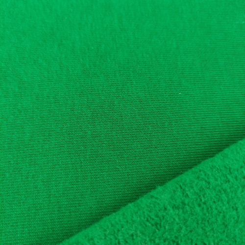 Yeşil İki İplik Şardonlu Penye Kumaş-200x130