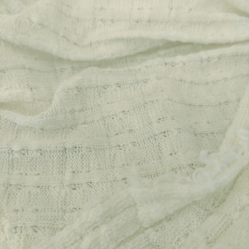 Zara Beyaz Örgü Triko Penye Kumaş-170x170