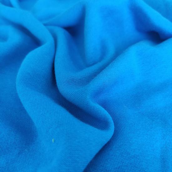 Mavi Üç İplik Şardonlu Penye Kumaş-200x170