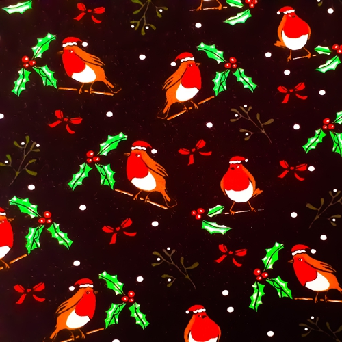 Christmas Bird Penye Kumaş-140x160