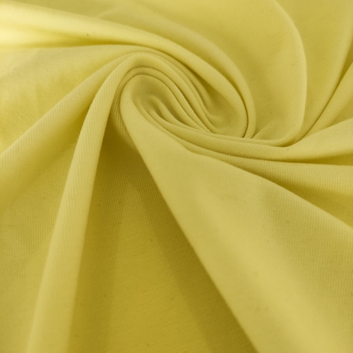 Sarı Süprem Penye Kumaş-180x80