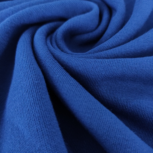 Mavi Üç İplik Şardonlu Penye Kumaş