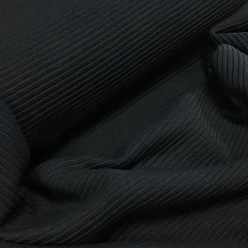Siyah Ribana Kumaş-100x60