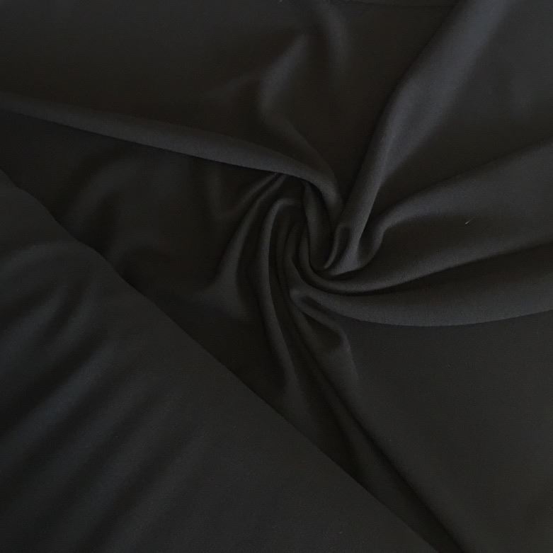 Siyah Süprem Penye Kumaş-160x70
