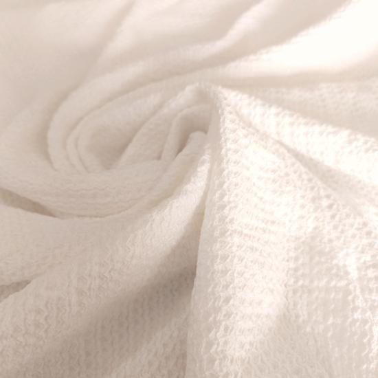 Beyaz Bürümcük Penye Kumaş - En:100cm Boy:170cm