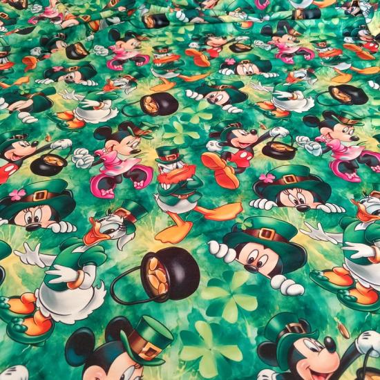 Mickey Mouse&Friends Süprem Penye Kumaş-En:180cm Boy:80cm