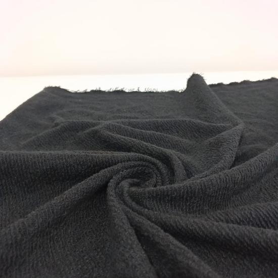 Zara Siyah Dokulu Triko Penye Kumaş - En:100cm Boy:80cm