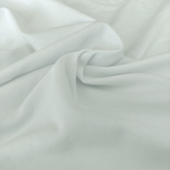 Beyaz Likralı Modal Süprem Penye Kumaş - En:180cm Boy:120cm