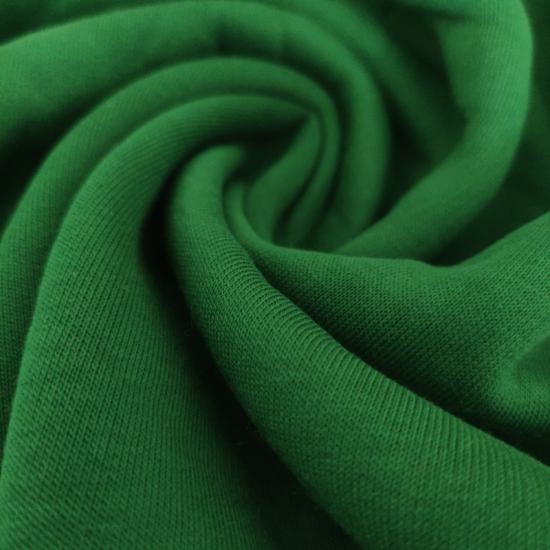 Yeşil Üç İplik Şardonlu Penye Kumaş - En:140cm Boy:70cm