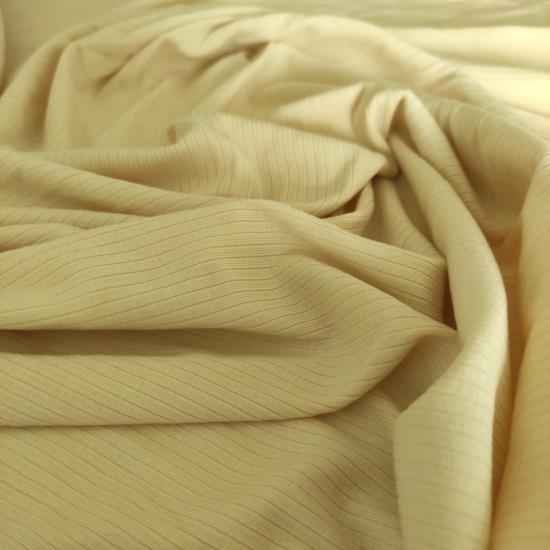 Zara Ekru Triko Penye Kumaş - En:110cm Boy:80cm
