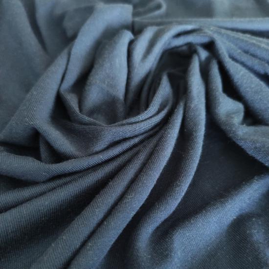 Lacivert Full Likralı Modal Süprem Penye Kumaş - En:160cm Boy:80cm