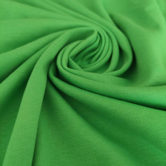 Yeşil Full Likralı Modal Süprem Penye Kumaş - En:200cm Boy:100cm