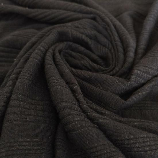 Zara Siyah Dokulu Triko Penye Kumaş - En:130cm Boy:80cm
