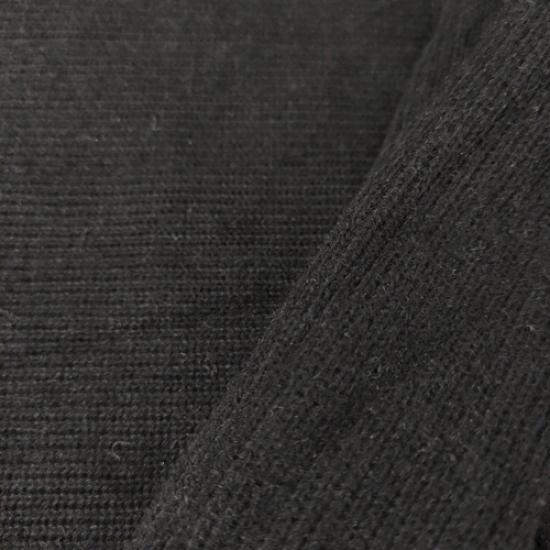 Zara Siyah Yazlık Örgü Triko Penye Kumaş