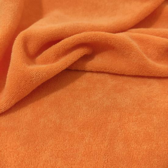 Zara Orange Yumoş Kadife Penye Kumaş-200x150