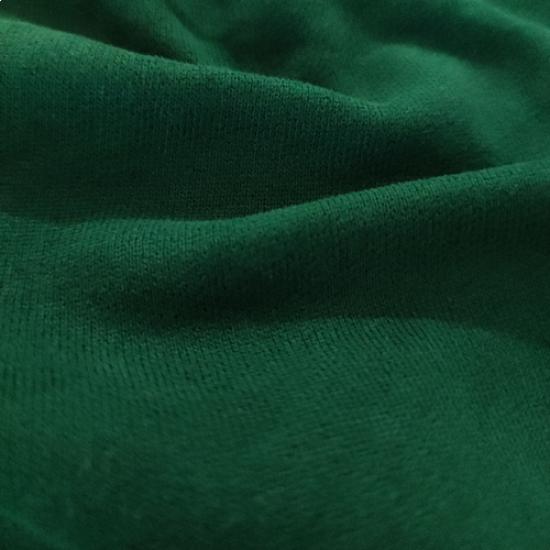 Yeşil Üç İplik Şardonlu Penye Kumaş-200x75